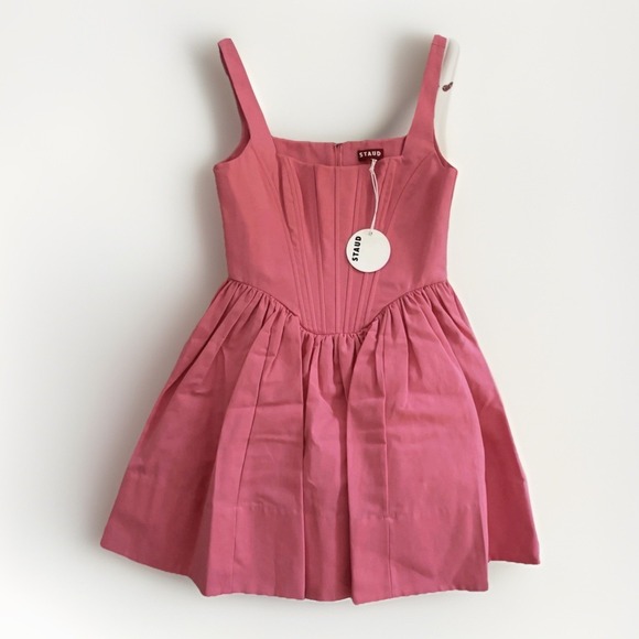 STAUD Pink Mini Dress - Picture 11 of 12